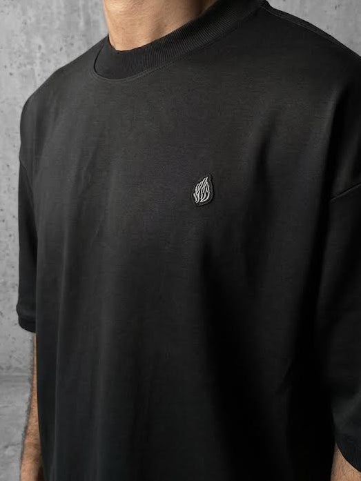 חולצה ציצית שחורה