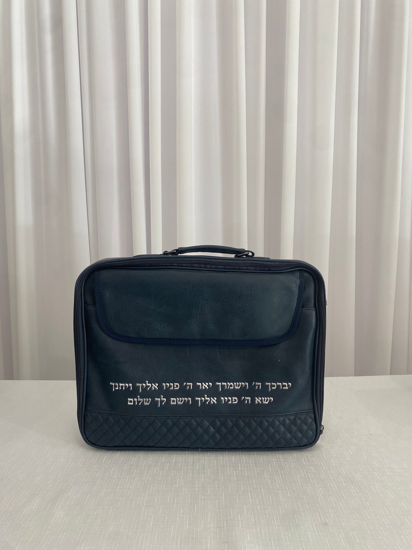 תיק נשיאה לטלית ותפילין עם רצועה וידית