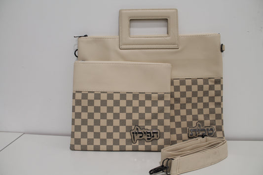 כיסוי טלית ותפילין עם ידית ורצועת נשיאה