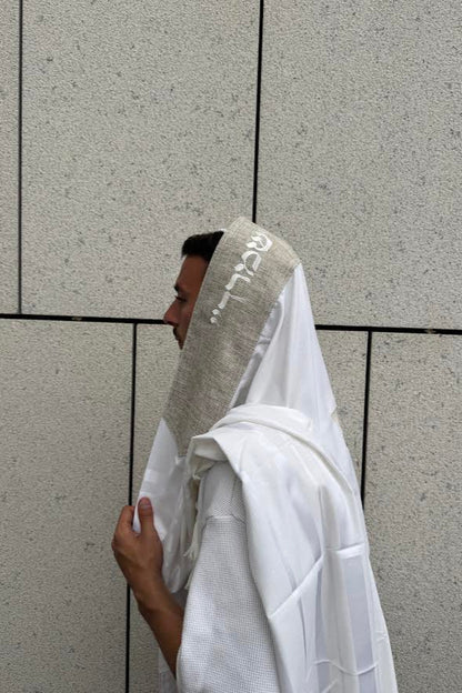 טלית דגם פשתן