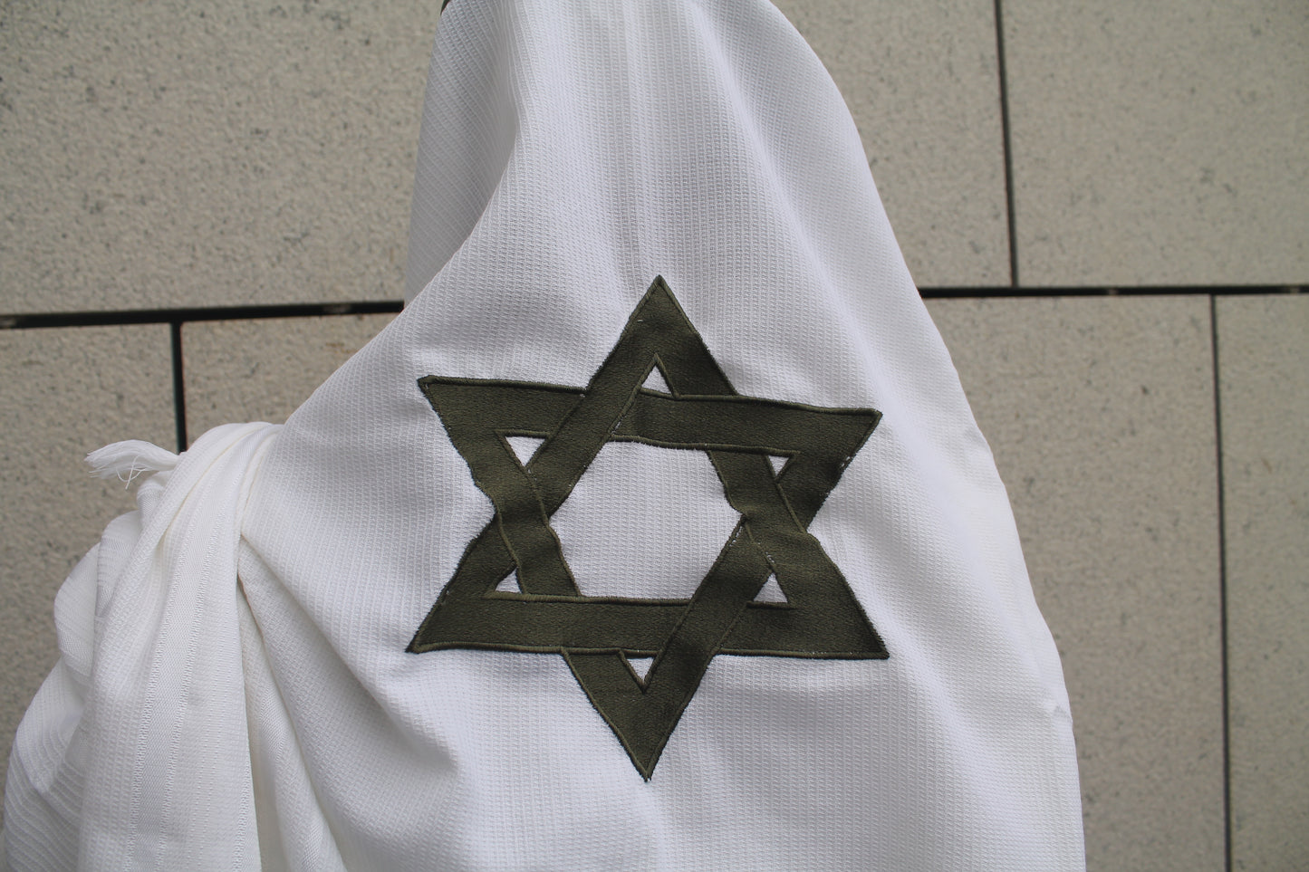 טלית דגם מגן דוד