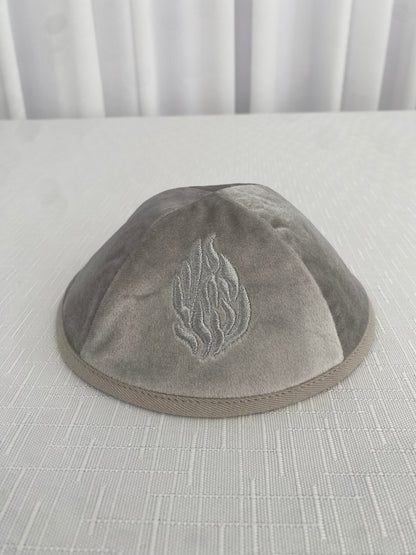 כיפה מקטיפה מרוקאית האש שלי