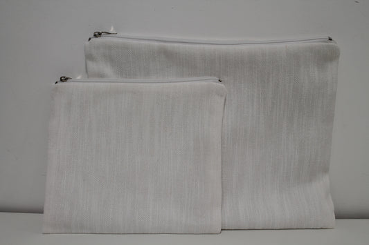 כיסוי טלית ותפילין לבן פשתן