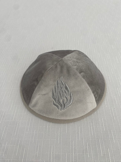 כיפה מקטיפה מרוקאית האש שלי