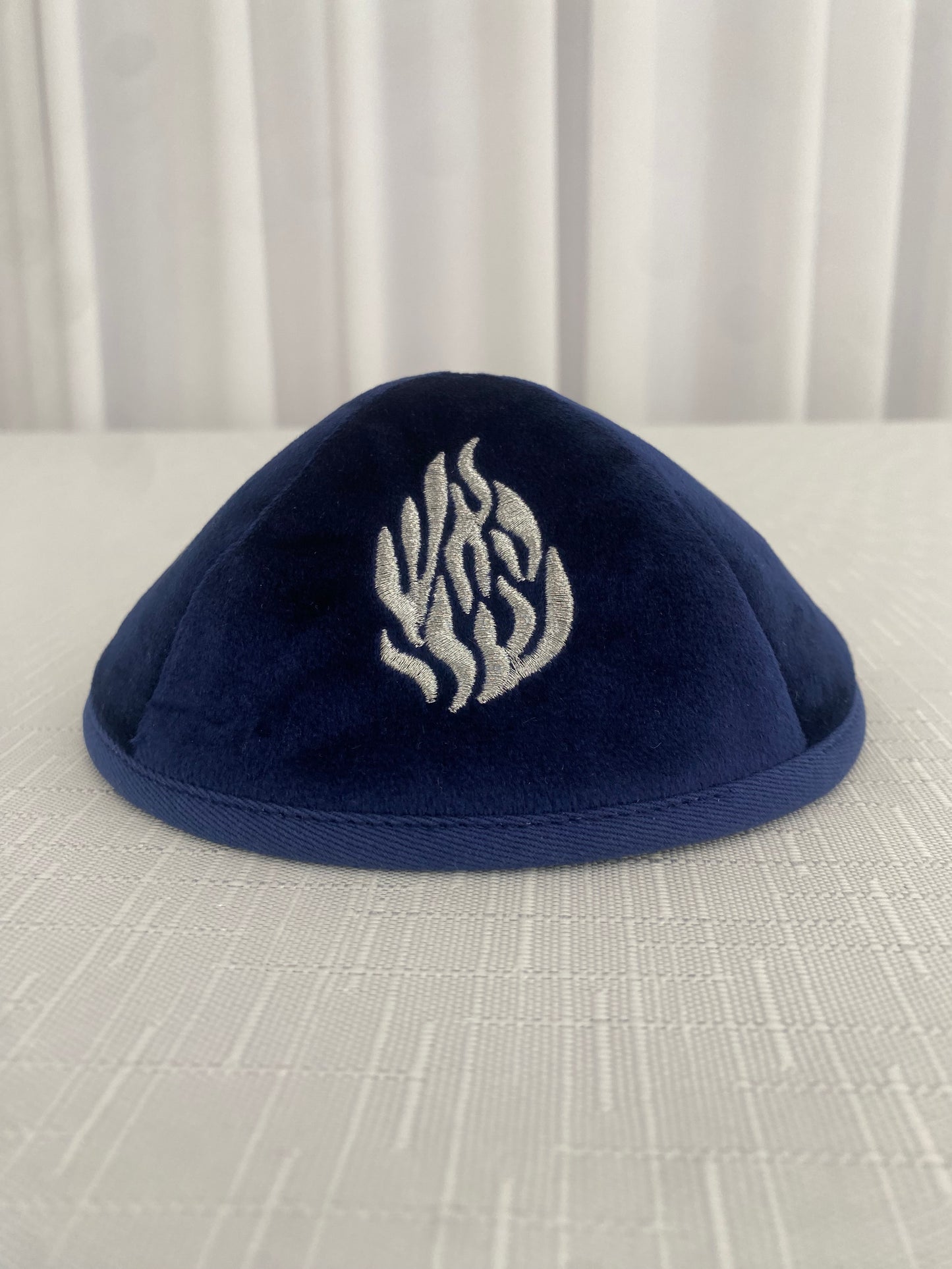 כיפה מקטיפה מרוקאית האש שלי