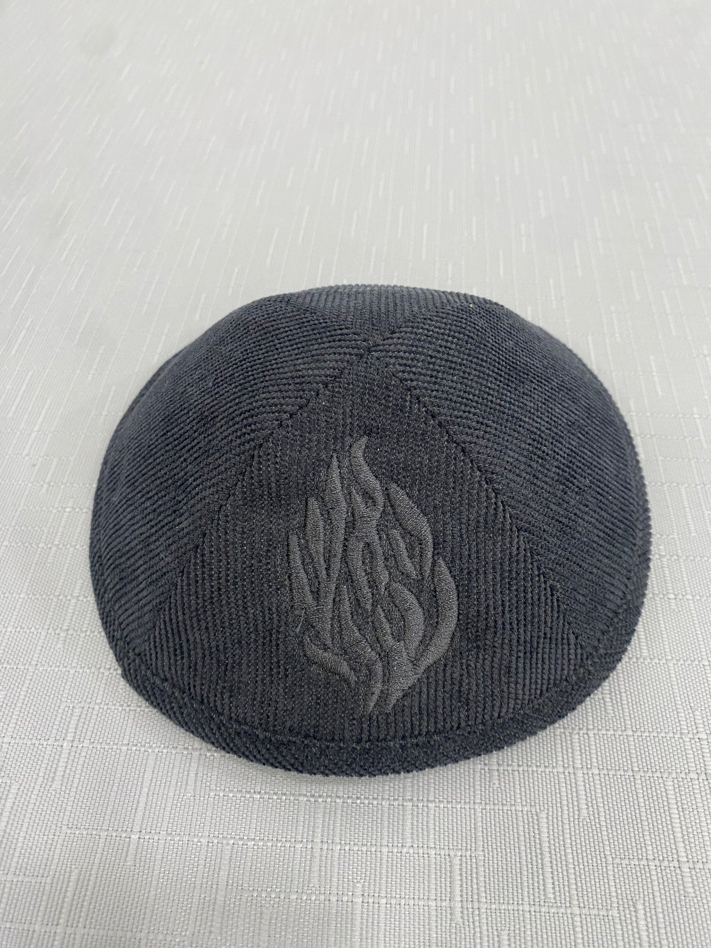 כיפה  קורדרוי האש שלי אפור