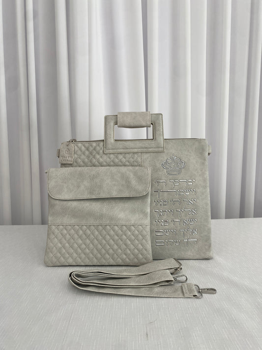 סט כיסוי טלית ותפילין עם ידית ורצועה