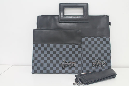 כיסוי טלית ותפילין עם ידית ורצועת נשיאה