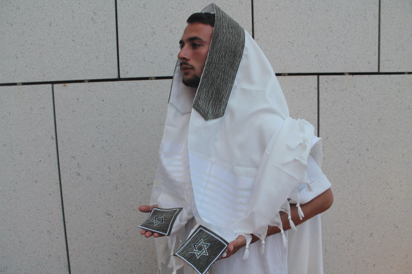 טלית דגם ארץ ישראל