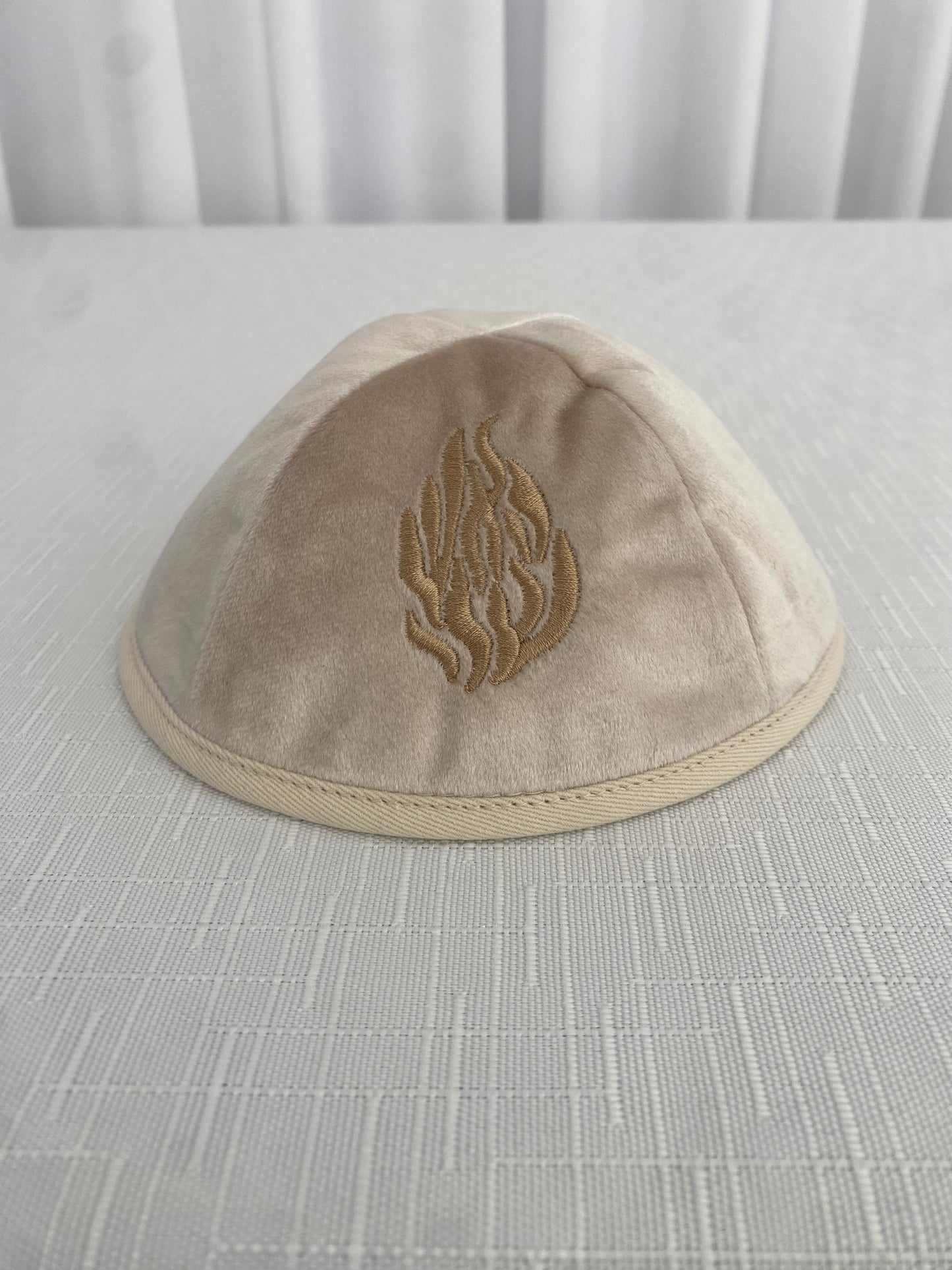 כיפה מקטיפה מרוקאית האש שלי