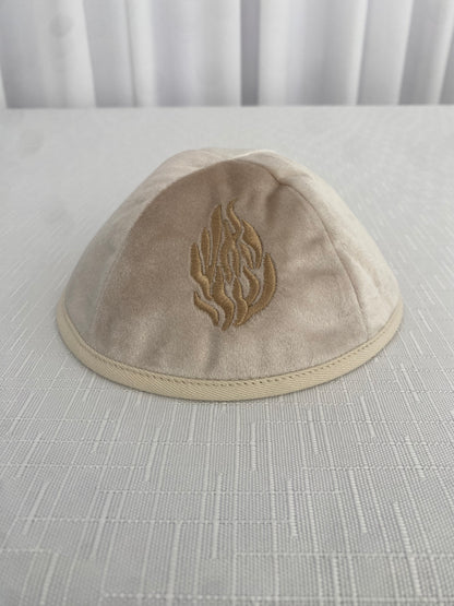 כיפה מקטיפה מרוקאית האש שלי